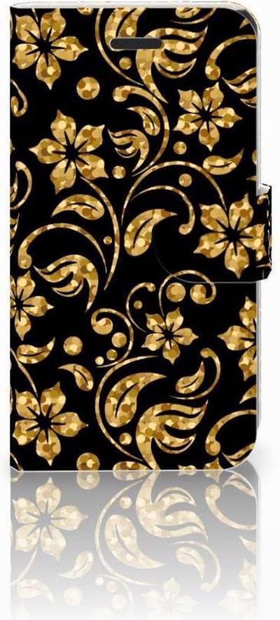 Samsung Galaxy Xcover 3 | Xcover 3 VE Hoesje Gouden Bloemen