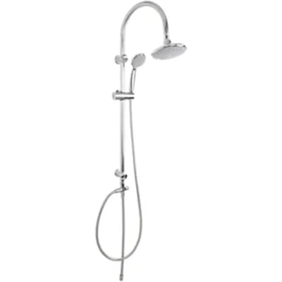Baseline Regendouche Baseline - Zonder Kraan - Zilver - Chroom - Rond - 1-straals