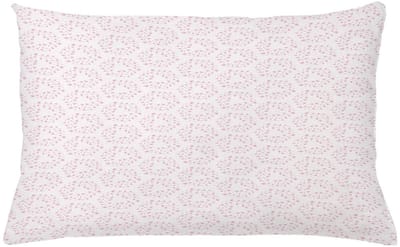 ABAKUHAUS Botanische Kussenhoes – Paardenbloemprint – 65x40 cm – Tweezijdig bedrukt, met rits – Roze tinten
