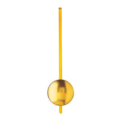 Pendel messing geel L:150mm Ø:37mm