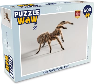 Puzzel Chileense vogelspin - Legpuzzel - Puzzel 500 stukjes