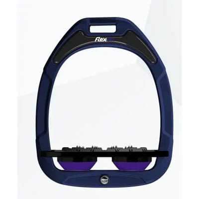 Platte Ultra Grip Beugels Marine/Zwart/Paarse Flex-On Green Composite