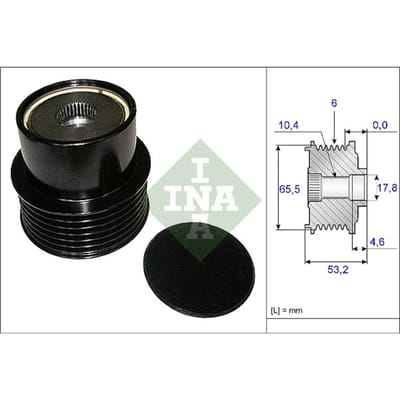 Schaeffler Ina Generator vrijloop INA 535 0195 10