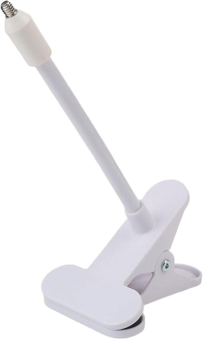Babyfoon Houder - Camera Arm - Kinderen Bewaken - Flexibele Metalen Arm - 20 cm - Wit