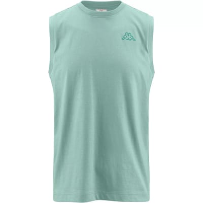 Kappa Cadwal Korporate Mouwloos T-shirt Groen M Man