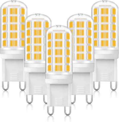 G9 LED Lampen Warm Wit 3000K - Set van 5 - 3W Vervangt 40W Halogeen - 400LM