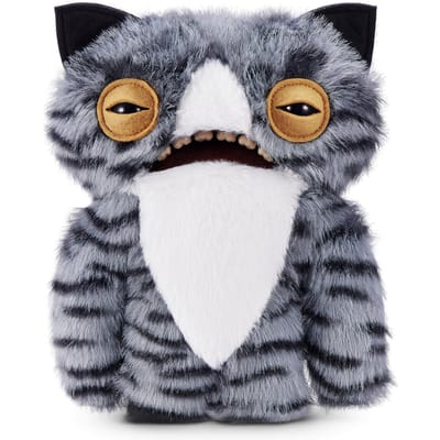 Fuggler Alley Cats 9-Inch Pluche Speelgoed van ZURU - Grappig Lelijk Monster Knuffeldier met Mensachtige Tanden