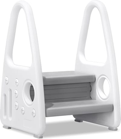 Moderne Wastafelonderkast Wit 100 cm met 2 Laden en Push-to-Open Functie