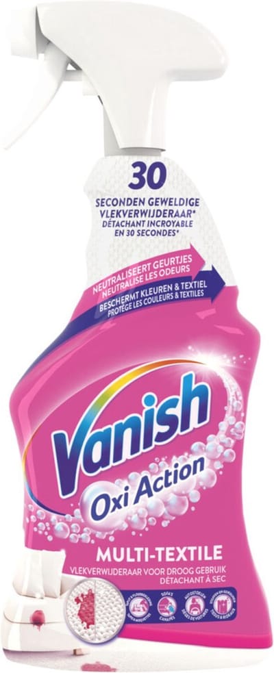 Vanish Oxi Action - Vlekkenverwijderaar Spray - Voor Tapijt. Textiel & Vloerbekleding - 500 ml