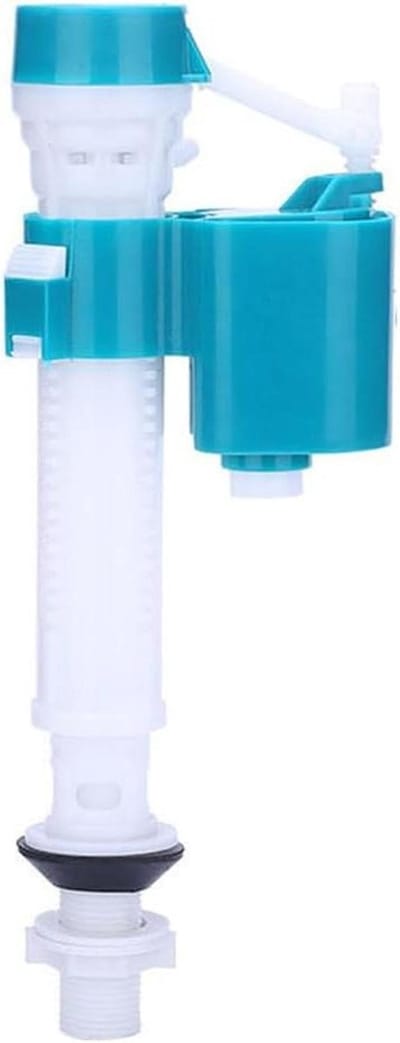 Toilet Inlaatklep - Universele Vulklep - Sanitair Reparatie - Stille Waterbesparing - 21-30cm Verstelbaar - Grijs