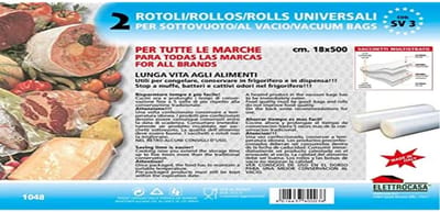 Vacuum Sealer Roll 180mm x 5000mm - Verpakt Voedsel en Versheid Bewaren