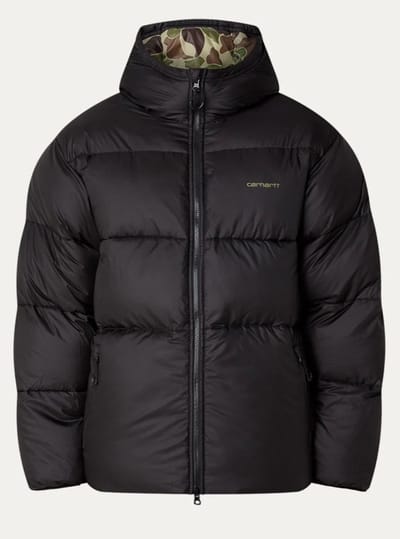 Carhartt WIP Toronto puffer jack met capuchon - Zwart - Maat L