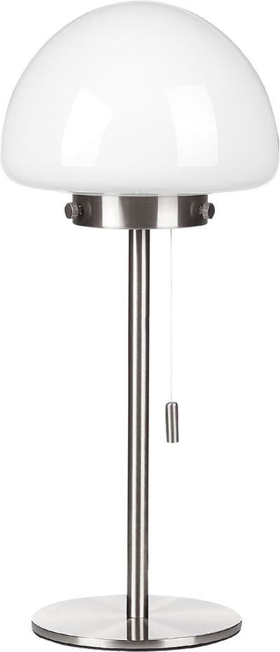MORUGA - Tafellamp - Zilver - Glas