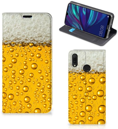 Huawei Y7 hoesje Y7 Pro (2019) Flip Style Cover Bier