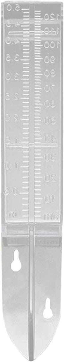 Regenmeter Tuin - Water Tool - Nauwkeurig Meten - UV-bestendig PC Materiaal - 30 cm - Transparant