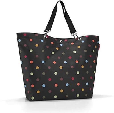 Grote Shopper XL met Stippen - 68 x 45,5 x 20 cm, 35 L