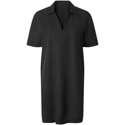 ESMARA Linnen dames jurk (Zwart, XS (32/34))