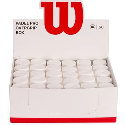 Set van 60 padel overgrips Wilson Pro