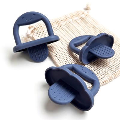 owego - yummy ice pops - 3-pack - denim - ijshouders voor in yummy tray