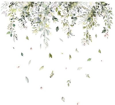 Muursticker Bloemen - Wanddecoratie Kinderen - Wanddecoratie Woonkamer - Wanddecoratie Slaapkamer - Wanddecoratie Planten - Diverse Afmetingen