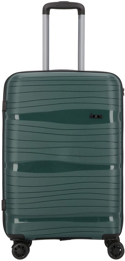 d & n Travel Line 4300 4 wielen Trolley M 68 cm - Harde bagage - TSA slot - dark green