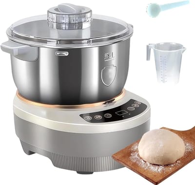Deegmaker Keukenmachine - Broodmachine Kneedmachine - Zelf Brood Bakken - Intelligente Temperatuurcontrole - 5L of 7L - Wit