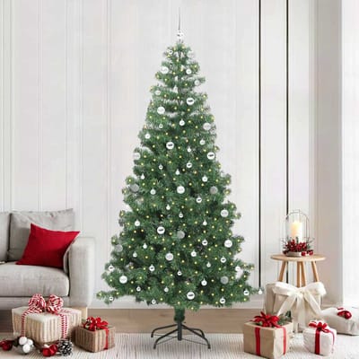 vidaXL Kerstboom Groen 240 cm PVC