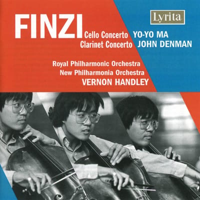 Yo-Yo Ma, John Denman, Royal Philharmonic Orchestra & New Philharmonia Orchestra, Vernon Handley - Finzi: Cello Concerto | Clarinet Concerto (CD)