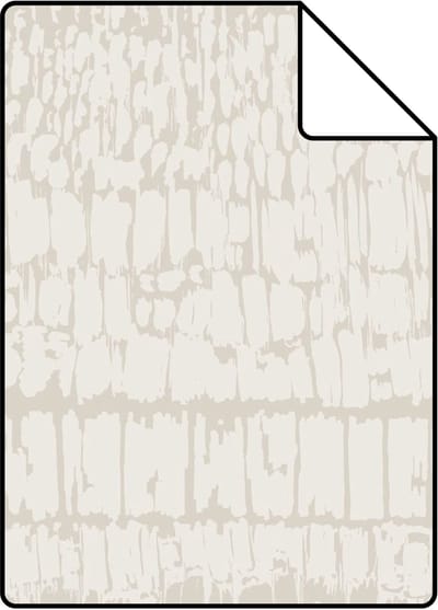 Proefstaal Origin Wallcoverings behang dierenhuid gebroken wit - 26,5 x 21 cm - 346649-S