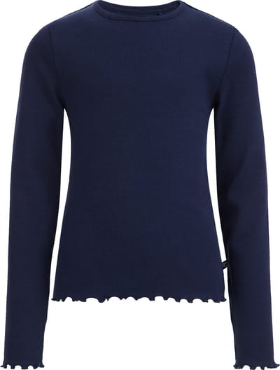 WE Fashion Meisjes T-shirt van ribstof