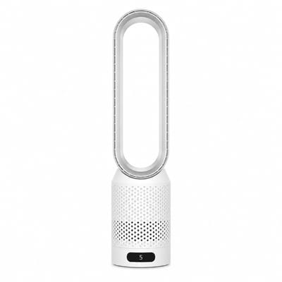 Pelor Bladloze Torenventilator - Luchtreinigende Luchtcirculatie - 8 Snelheden met Afstandsbediening - 90° Oscillatie - Wit