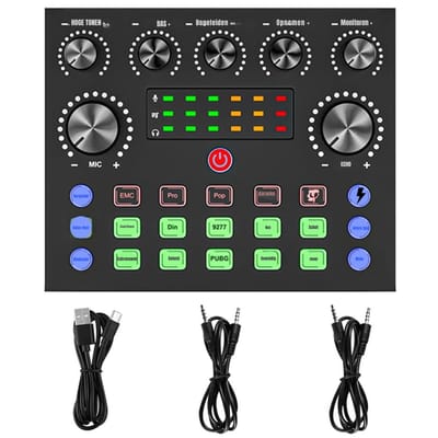 Florixa® Stemvervormer - Voice Changer - Voor Kinderen en Volwassenen - Zwart - ‎19 cm x 13 cm x 5 cm