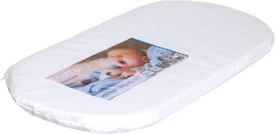 MamaLoes Thomas 32x72x4 cm Ovaal Kinderwagen- en Wiegmatras