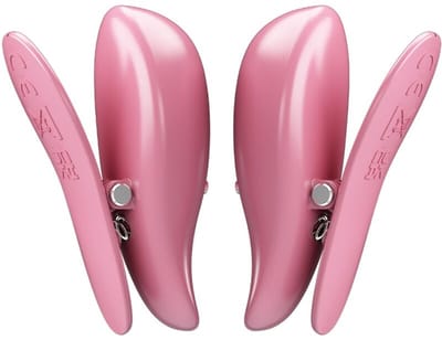 PRETTY LOVE - CAILEY TEPELKLEMMEN 10 VIBRATIES AFSTANDSBEDIENING ROZE | VIBRATOR | TEPELKLEMMEN VIBRATOR | SEKSSEELTJES VOOR KOPPELS | SEX TOYS VOOR KOPPELS