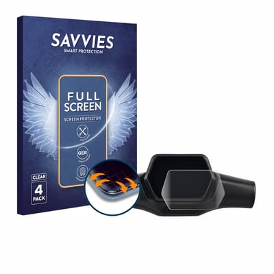 Savvies - Screenprotector voor Segway Ninebot ZT3 D / ZT3 Pro D - Folie Beschermfolie transparant volledig dekking 4 Stuks