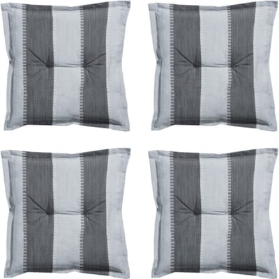 Madison - Zitkussen Banda grey - Ca. 50x50 cm - Set van 4