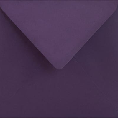 Gladde paarse enveloppen A5 - 153 x 153 mm - 25 stuks - NK natgelijmde - 120 gram - Aster Color - Netuno
