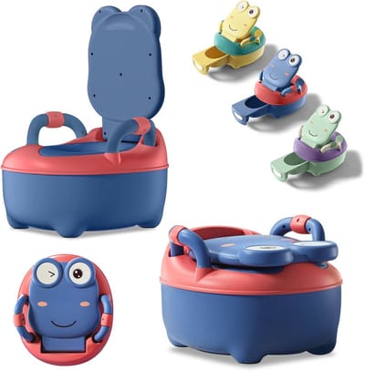 Ergonomisch Kinderpotje met Handgrepen en Antislipfunctie - Veilig Toilet voor Kinderen vanaf 1 Jaar