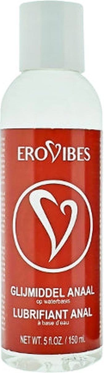 Erovibes Anaal Glijmiddel – Waterbasis – Voor Toys & Latex Condooms – 150 ml