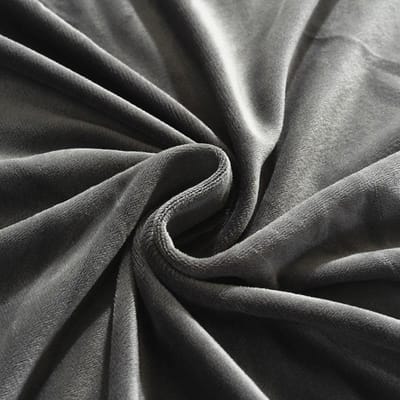 Nieuwe Velvet Stoffen Bankhoezen Voor Woonkamer Stretch Zachte Bankhoes Hoge Kwaliteit 1/2/3/4 Zits Moderne Fauteuilhoezen Voor Thuis 2 Seat(145-185cm) gray