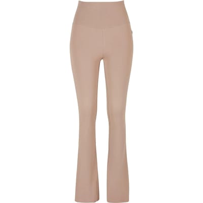 Urban Classics - Organic Stretch Jersey Bootcut Legging - 4XL - Bruin