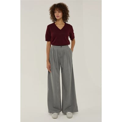 Geplooide Wijde Broek