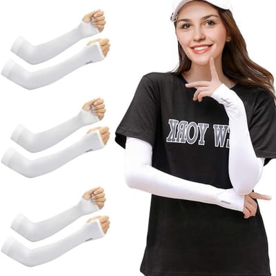 Zomerse Armwarmers voor Zonbescherming, Ideaal voor Fietsen, Hardlopen en Outdoor Activiteiten