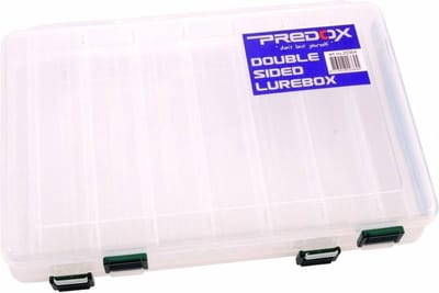 Predox Double Sided Lure Box Large 35x22,5x5 cm - ruime dubbelzijdige Predox opbergdoos voor kunstaas en accessoires