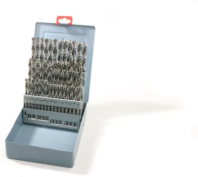 HBM HSS M2 Borenset 6-10 x 0,1 mm voor Metaal