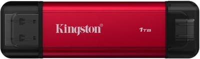 Kingston Technology 1TB Draagbare SSD met Dual USB-A/C, tot 1050MB/s USB 3.2 Gen 2