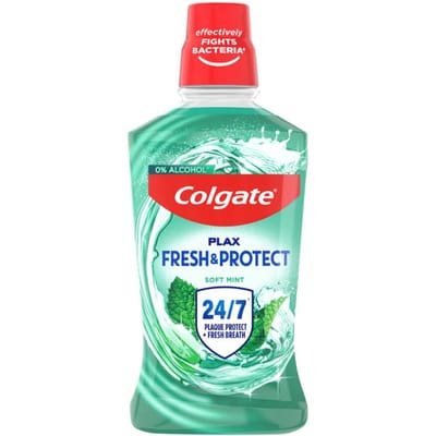 Bain de bouche Colgate Plax Fresh&Protect Menthe Douce 500ml