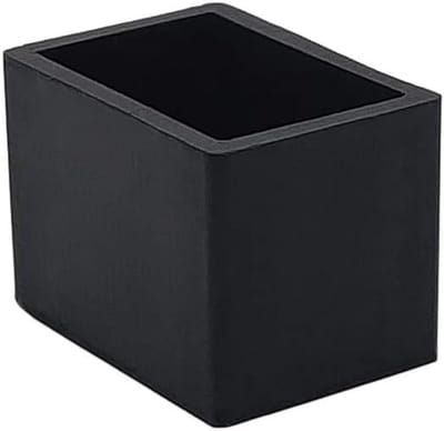 Stoelpoten Beschermers - Vloerbeschermers Meubels - Krassen Voorkomen - Zelfklevend - 20 x 30 mm - Zwart