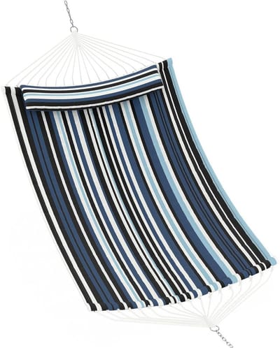 Tweepersoons Hangmat - 350 cm - Belastbaar tot 204 kg - Weerbestendig - Voor Tuin, Terras & Camping