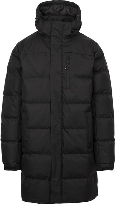 Trespass Clipster heren winterjas, warm gewatteerd, met capuchon, outdoor gewatteerde jas